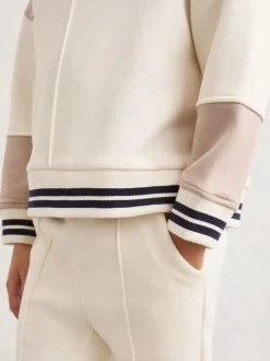 Reiss Neutral Pia 3-9 yrs Cotton-Blend Hoodie and Joggers Set