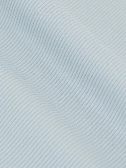 Reiss Pale Blue Violet 9-13 yrs Stretch-Cotton Ribbed Vest
