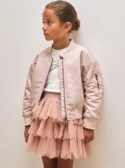 Reiss Pink Finn 13-14 yrs Royal Ballet Bomber Jacket