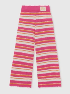 Reiss Pink Harley 4-9 yrs SmileyWorld | Reiss Stripe Knit Trousers
