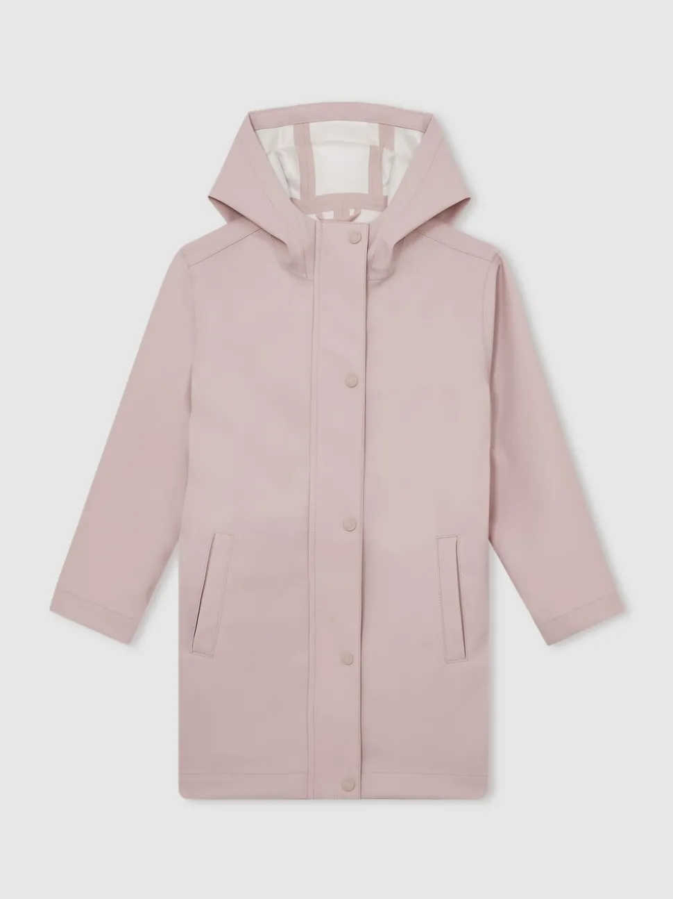 Reiss Pink Macey 3-9 yrs Hooded Rain Jacket