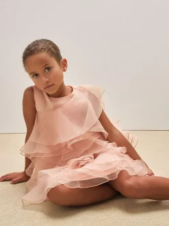 Reiss Pink Pirouette 9-13 yrs Reiss | Royal Ballet Organza Dress