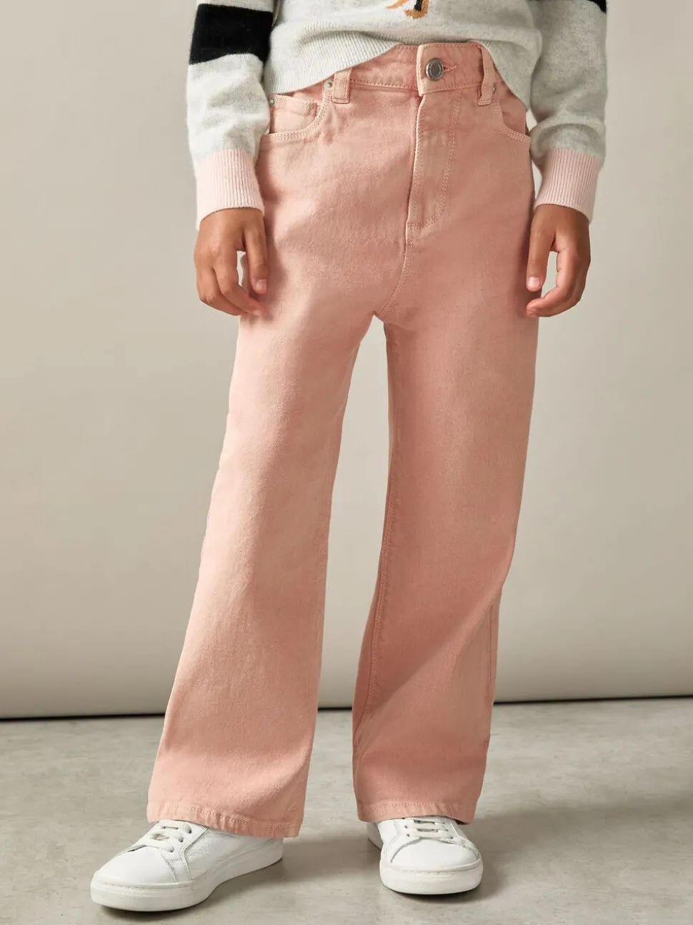 Reiss Pink Sky 13-14 yrs Wide-Leg Jeans