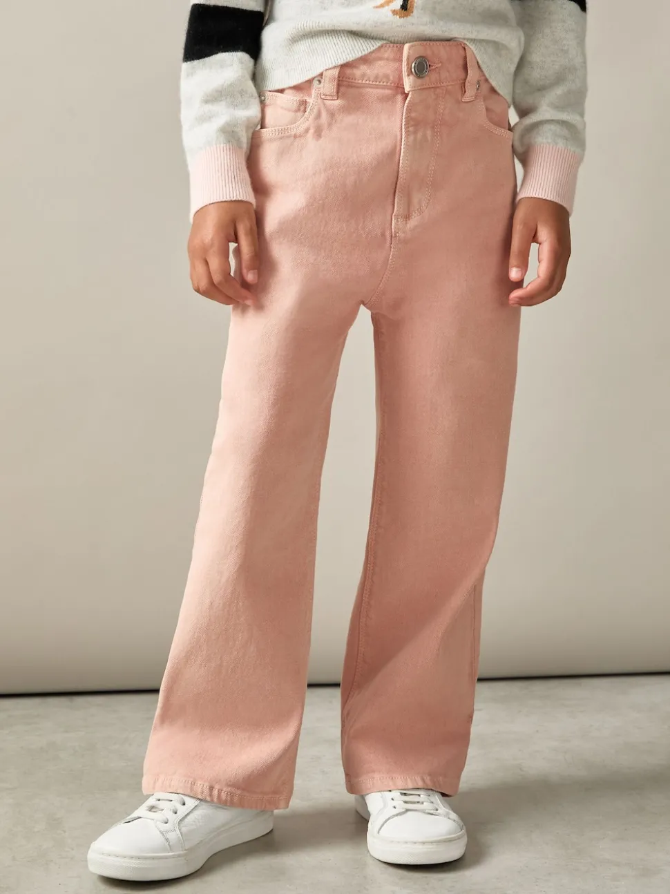 Reiss Pink Sky 9-13 yrs Wide-Leg Jeans