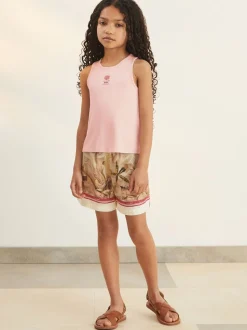 Reiss Pink Teigen 4-9 yrs Reiss | NYBG Floral Emblem Vest