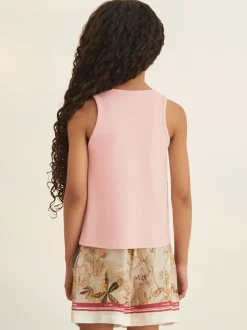 Reiss Pink Teigen 4-9 yrs Reiss | NYBG Floral Emblem Vest