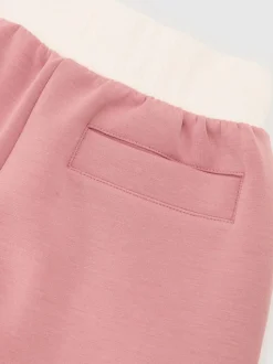 Reiss Rose Laney 9-13 yrs Wide-Leg Interlock Drawstring Joggers