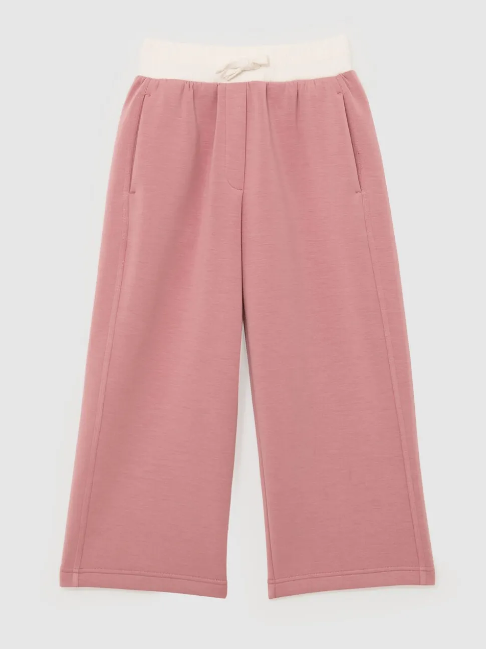 Reiss Rose Laney 13-14 yrs Wide-Leg Interlock Drawstring Joggers