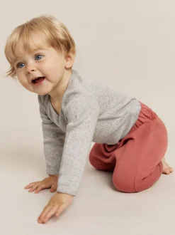 Reiss Rose Piper Jersey Trousers and Bodysuit Set