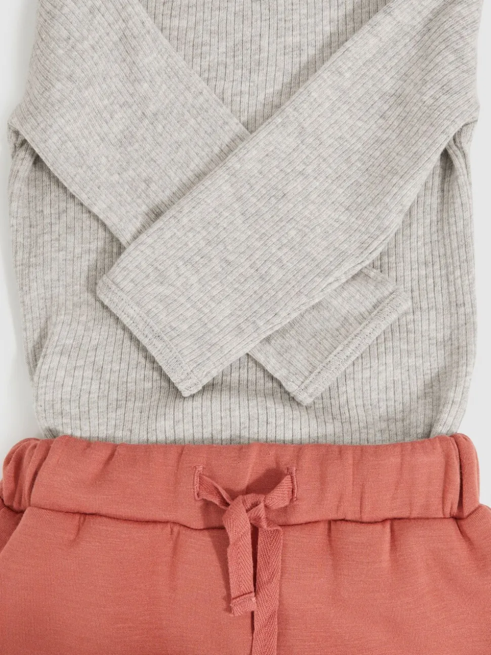 Reiss Rose Piper Jersey Trousers and Bodysuit Set