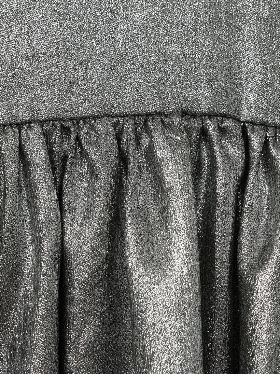 Reiss Silver Joy 9-13 yrs Metallic Fit and Flare Dress