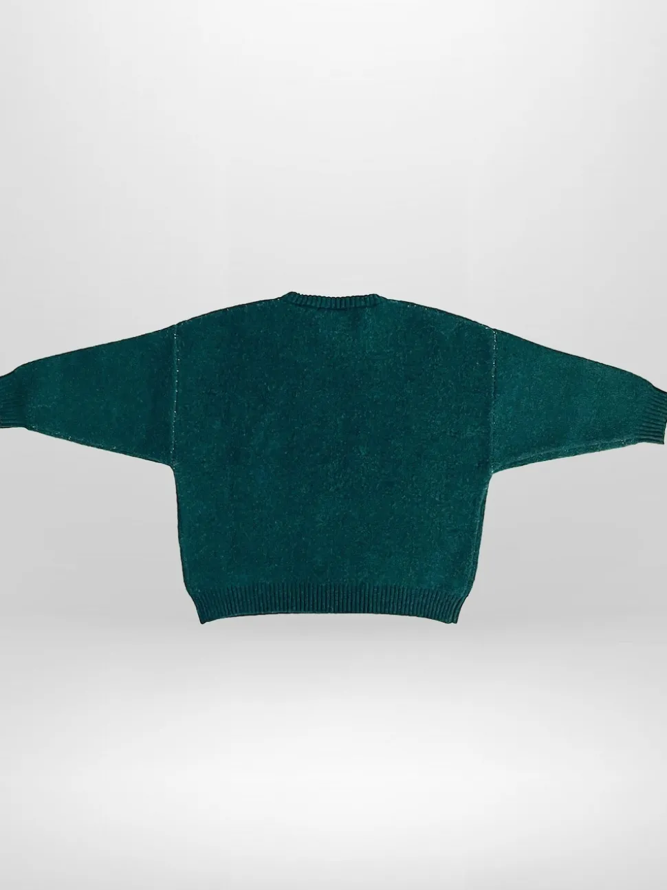 Religion Green Wild One Crew Neck Slogan Jumper With Contrast Writing