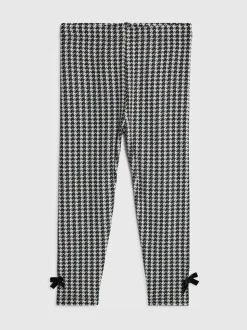 River Island Black Check Jacquard Leggings