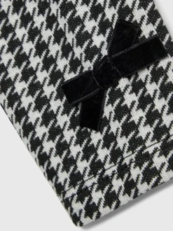 River Island Black Check Jacquard Leggings
