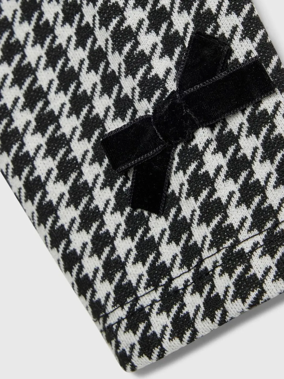River Island Black Check Jacquard Leggings