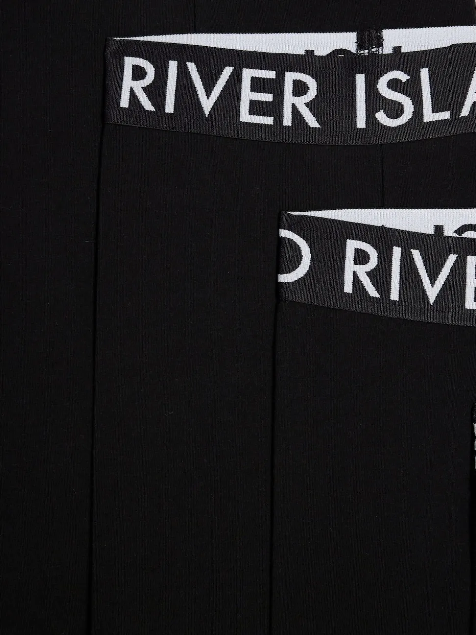 River Island Black Deep Waistband Leggings 5 Pack
