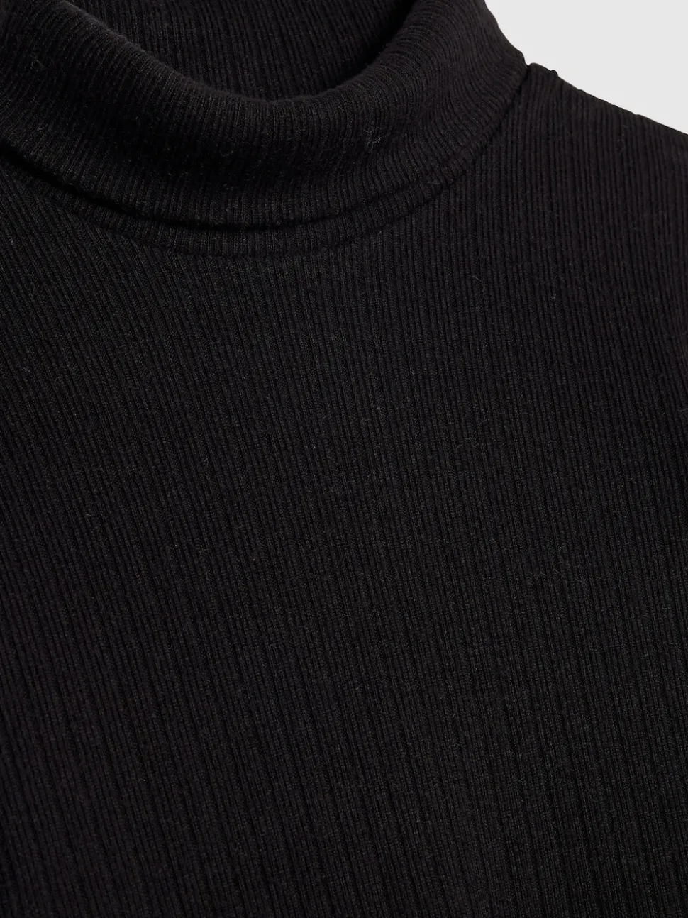 River Island Black Girls Cosy Long Sleeve Top and Skort Set