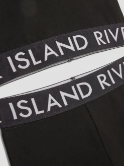 River Island Black Girls Kickflare Set