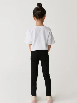 River Island Black Molly Mid Rise Skinny Jeans