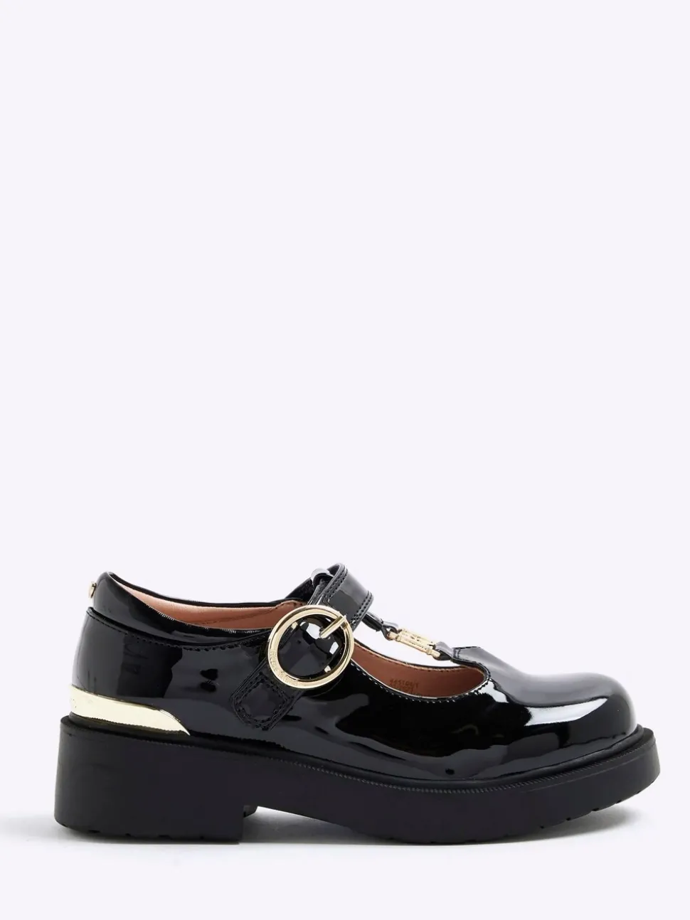River Island Black T Bar Mary Jane Shoes