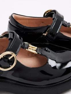 River Island Black T Bar Mary Jane Shoes