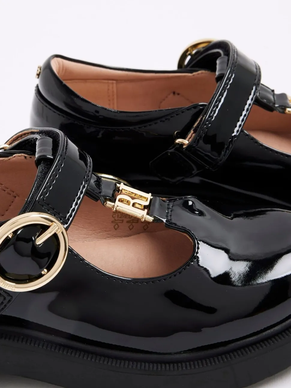 River Island Black T Bar Mary Jane Shoes