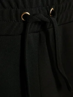 River Island Black Triple Bow Wide Leg Trousers