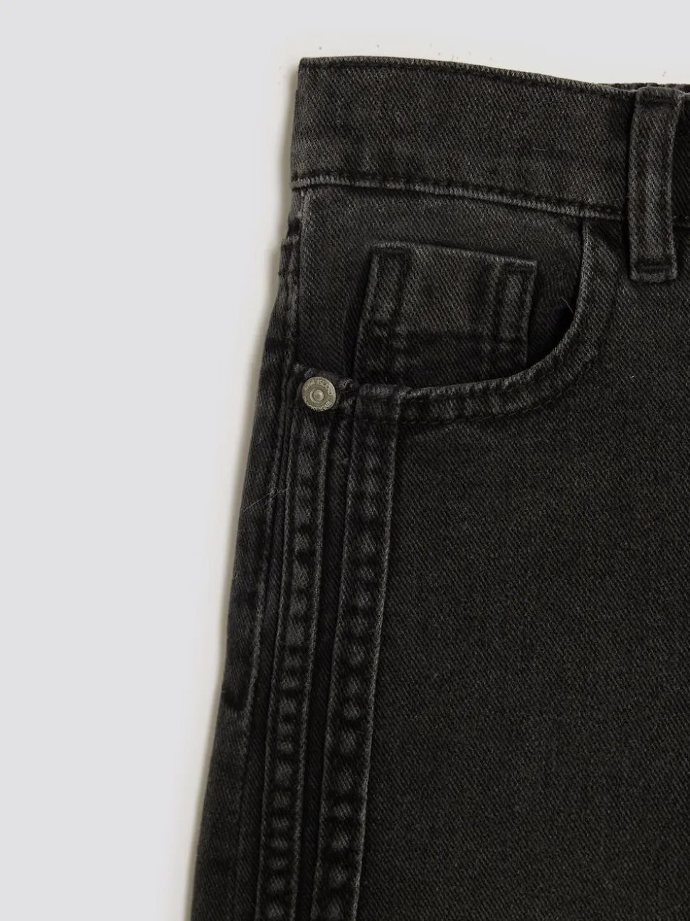 River Island Black Wide Leg Jeans