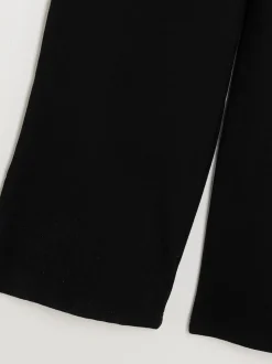 River Island Black Wide Leg Joggers