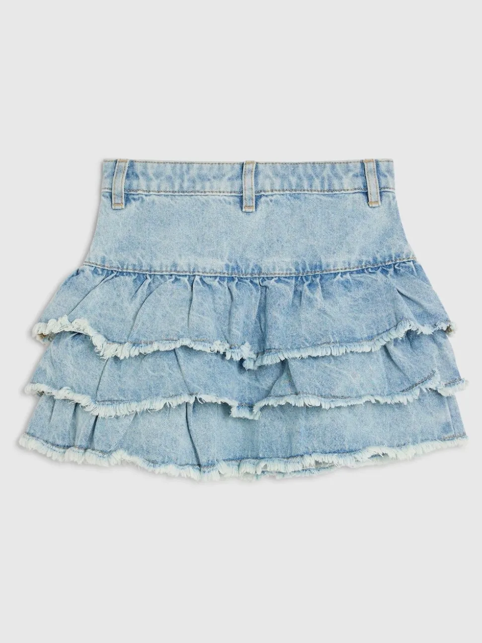 River Island Blue Denim Charm Rara Skirt