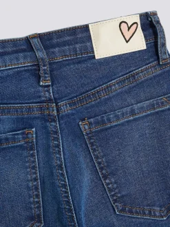 River Island Blue Girls Jupiter Snaffle Flare Jeans