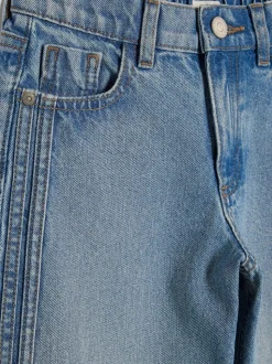 River Island Blue Wide Leg Jeans