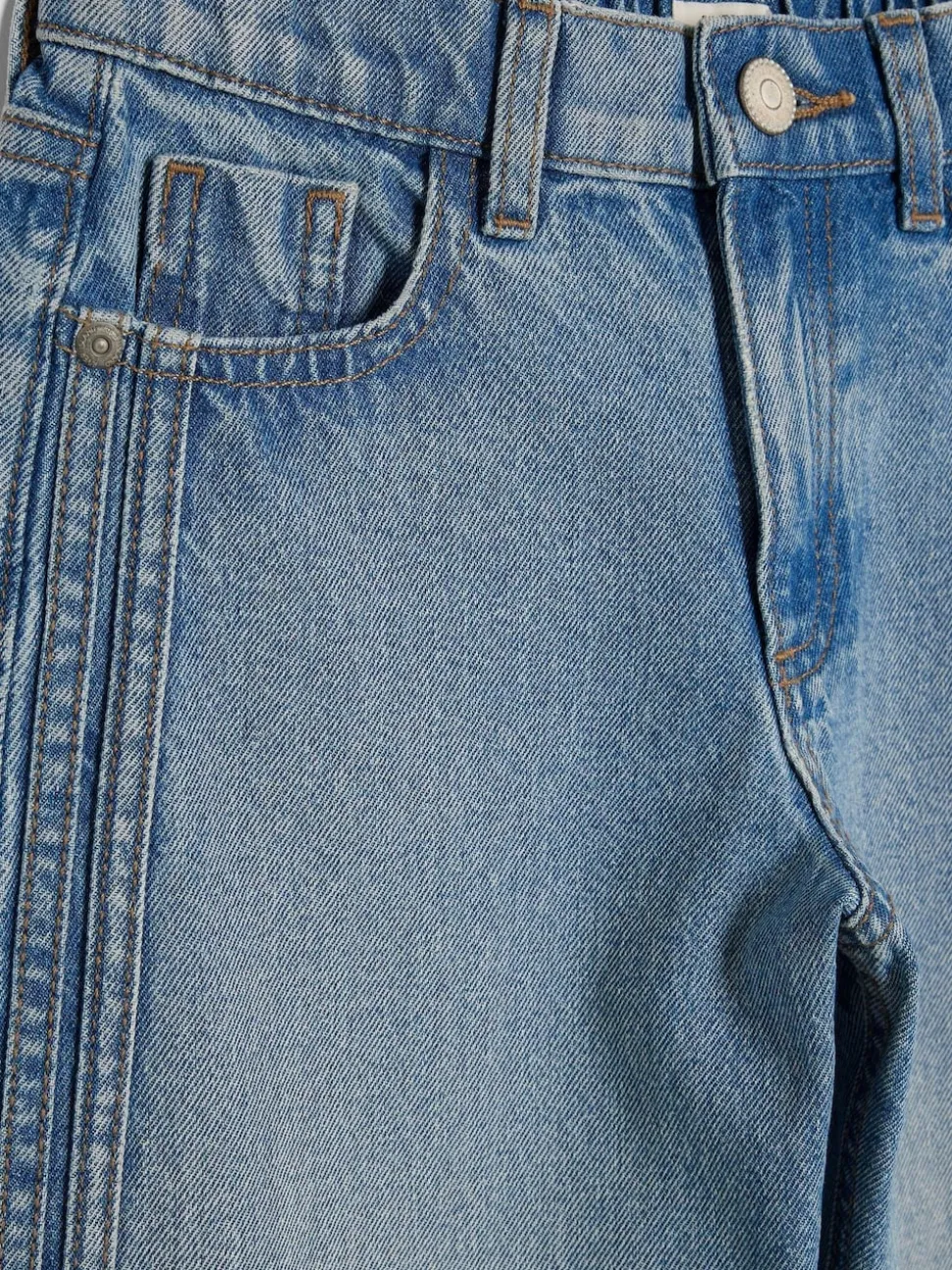 River Island Blue Wide Leg Jeans