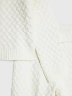 River Island Cream Cable Cardigan & Trousers Set