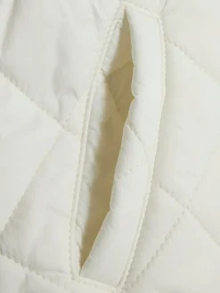 River Island Cream Hybrid Bomber Jacket & Trousers Set