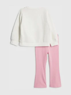 River Island Cream New York Sweatshirt and Jogger Set