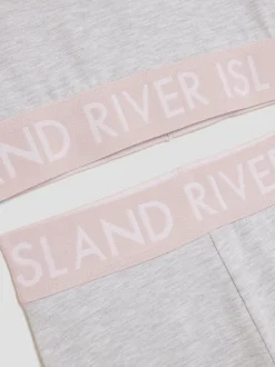River Island Grey Girls Kickflare Set