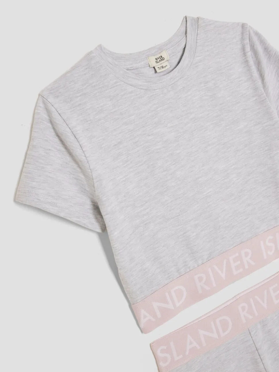 River Island Grey Girls Kickflare Set