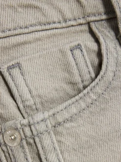 River Island Grey Girls Pull On Wide Jeans