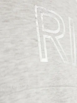 River Island Grey Girls Waistband Bomber Jacket