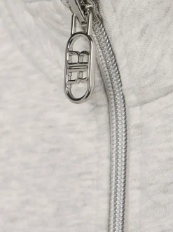 River Island Grey Girls Waistband Bomber Jacket