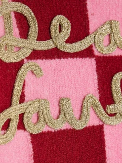 River Island Pink Baby Girls Dear Santa Jumpers & Leggings Set