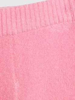 River Island Pink Baby Girls Dear Santa Jumpers & Leggings Set