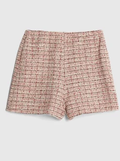 River Island Pink Girls Boucle Skort