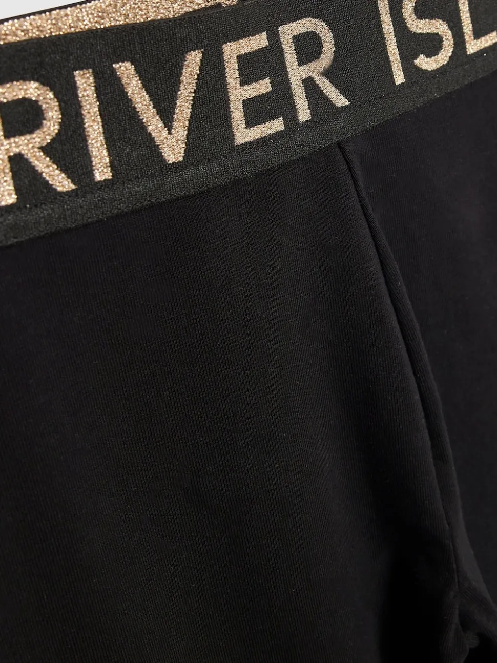 River Island Pink Logo Waistband Hoodie & Joggers Set