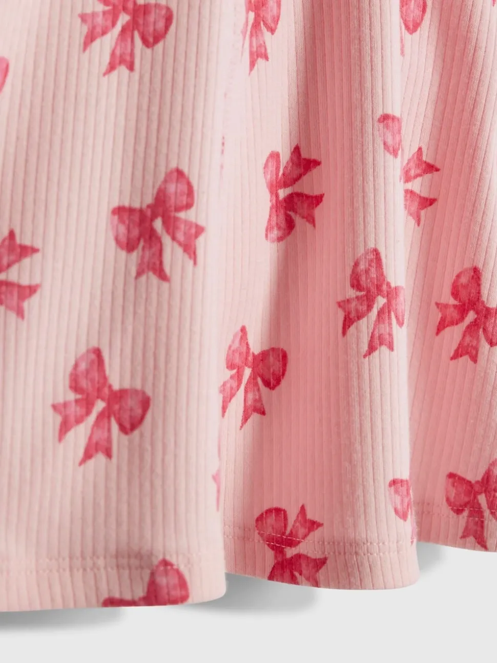 River Island Pink Long Sleeve Rib Polo Dress