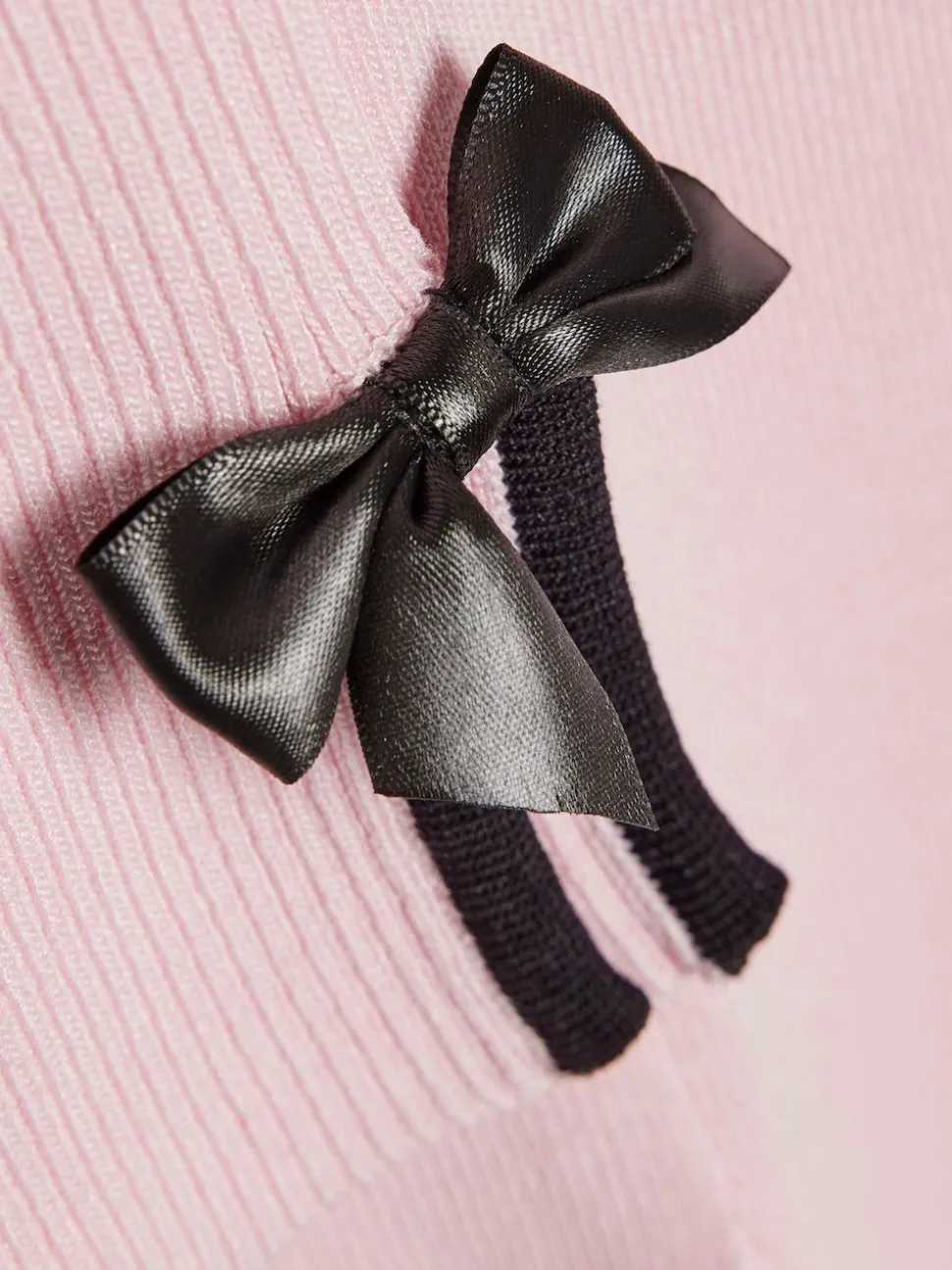 River Island Pink Long Sleeve Bow Top & Joggers Set