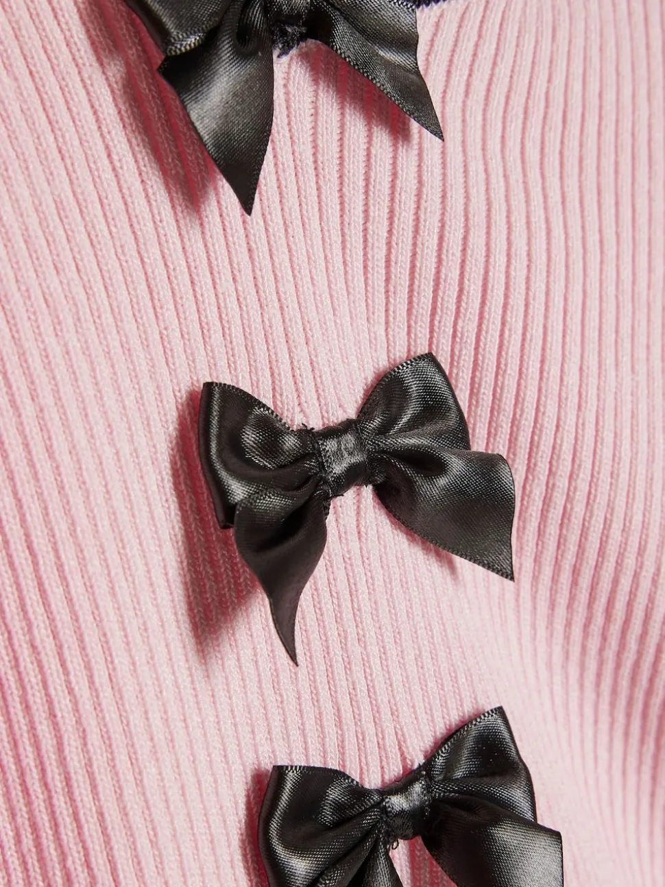 River Island Pink Long Sleeve Bow Top & Joggers Set