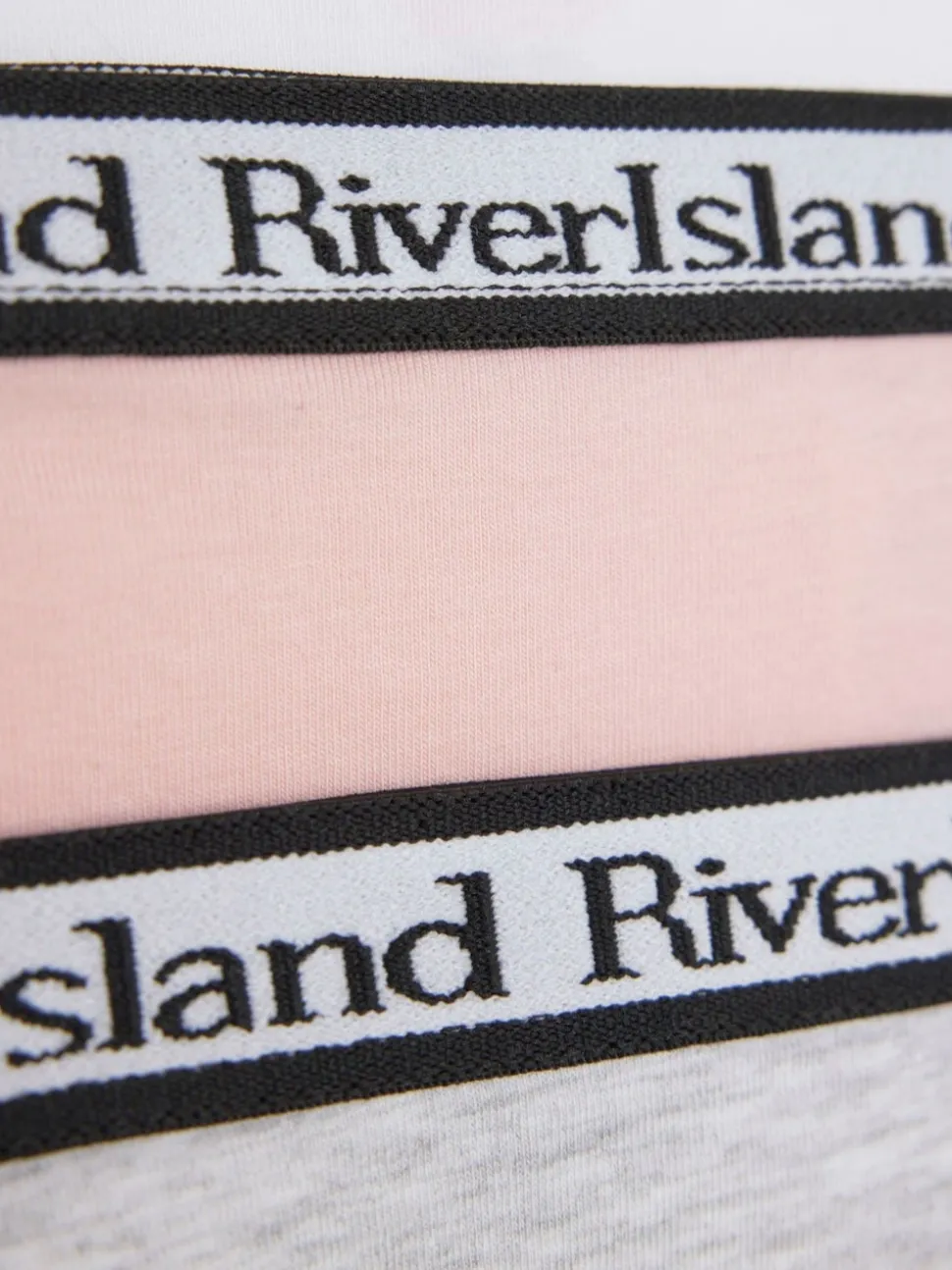 River Island Pink Mix Briefs 5 Pack