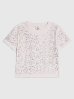 River Island Pink RI Hotfix Baby T-Shirt